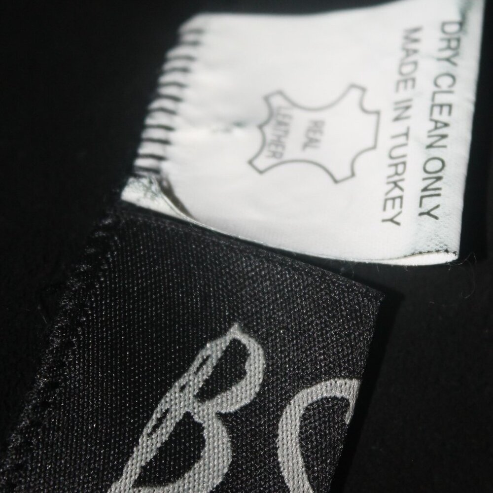 Glamorous Button Front Sheer Genuine Black Rabbit… - image 6